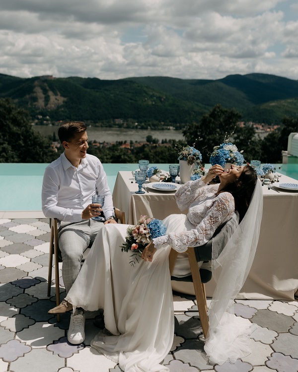 Esküvő Nagymaroson